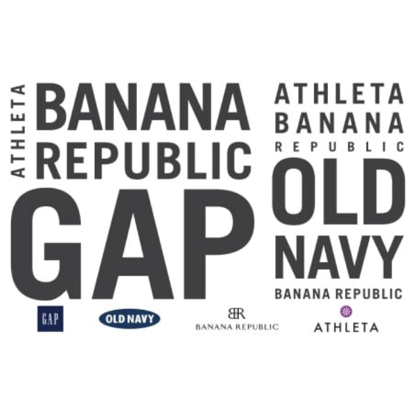 Gap old navy shop and banana republic